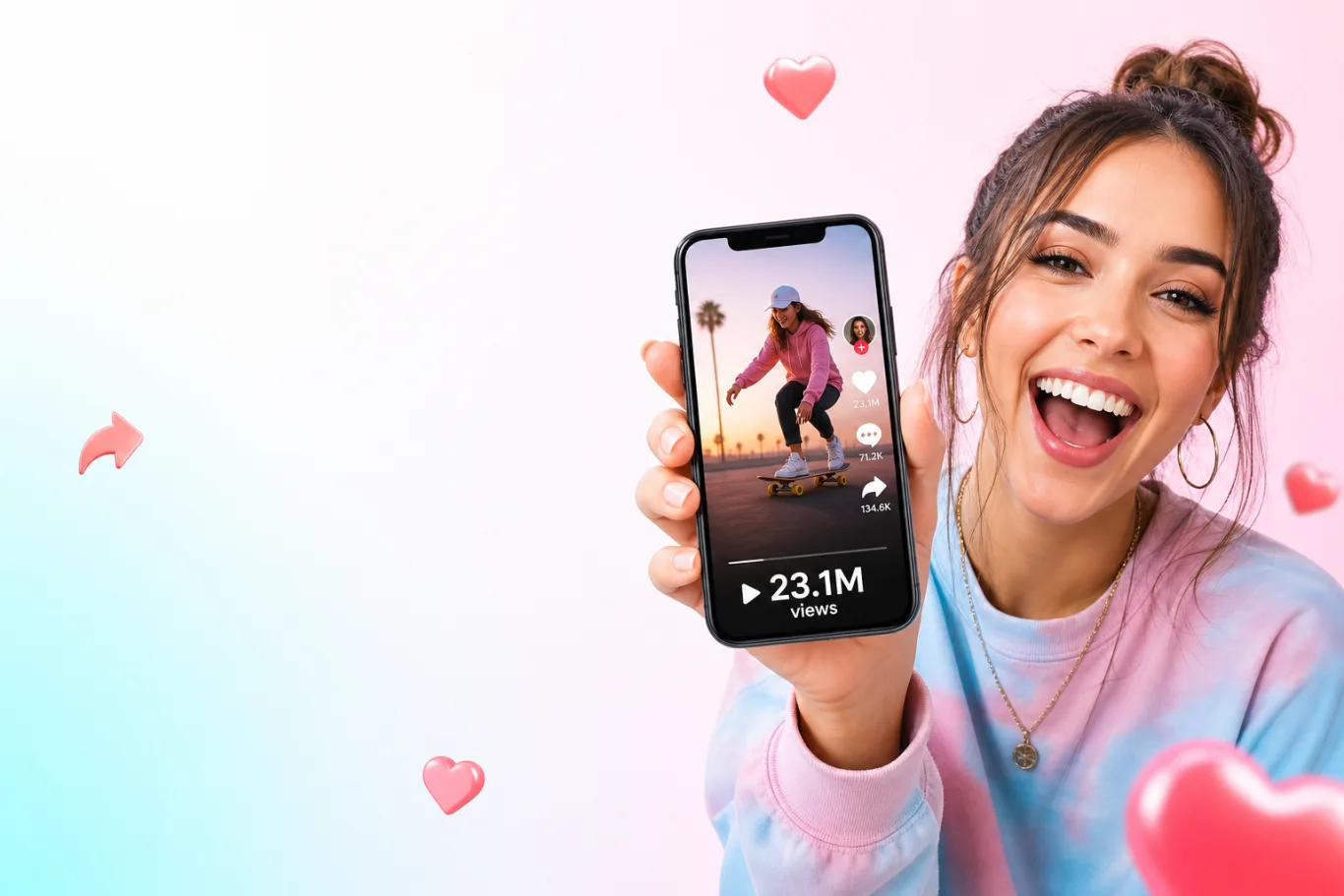 Video viral en TikTok
